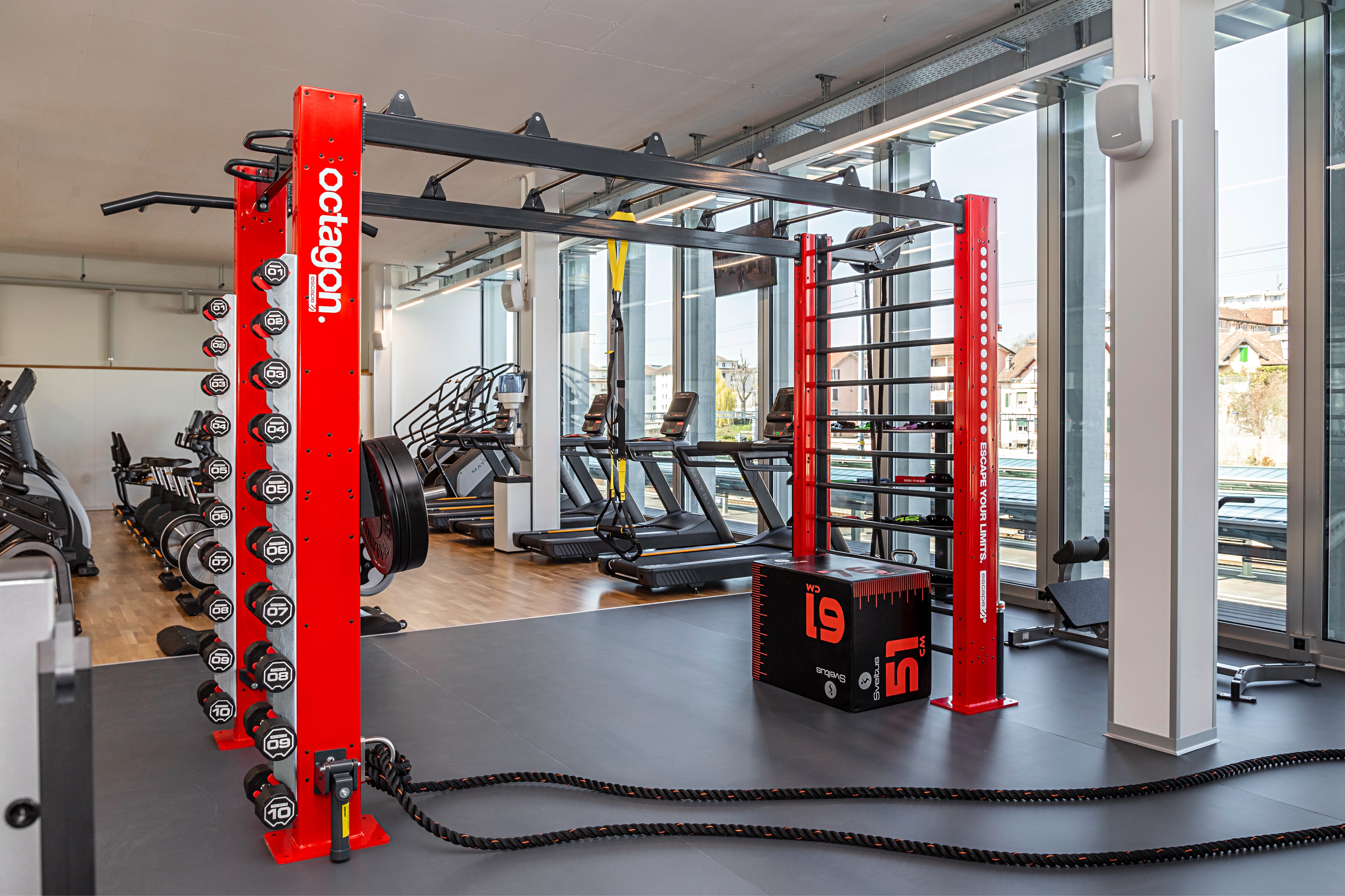 Area funzionale dell'ACTIV FITNESS Studio Renens